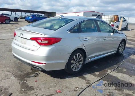 2017 Hyundai Sonata Sport from USA, damaged, VIN 5NPE34AF3HH442664